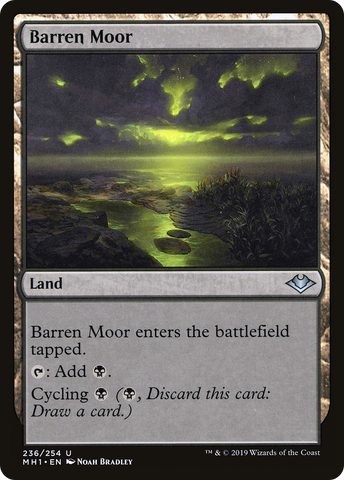 Barren Moor (MH1-236)  Foil - Modern Horizons