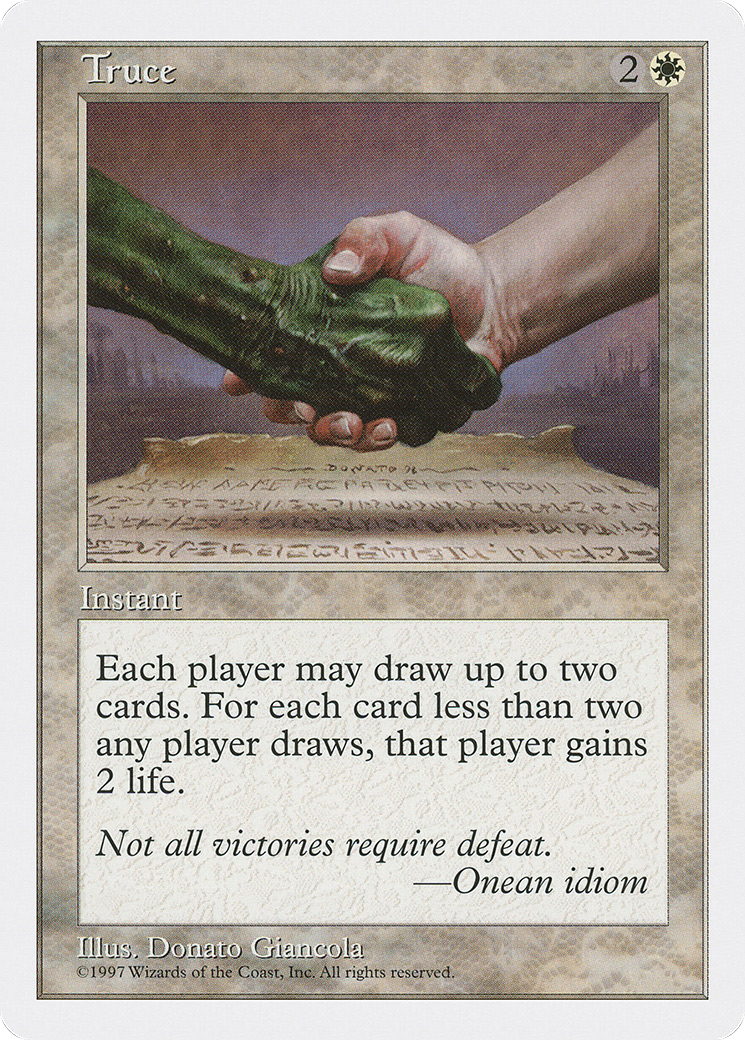 Truce (5ED-)  - Fifth Edition