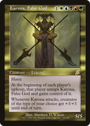 Karona, False God (SCG-138) - Scourge Foil