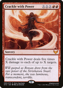 Crackle with Power (STX-095)  Foil - Strixhaven: School of Mages