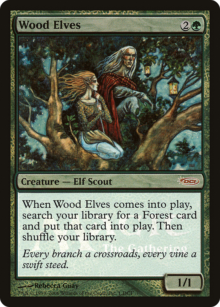 Wood Elves (WPN-001) - DCI Promos Foil