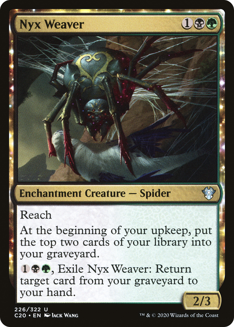 Nyx Weaver (C20-226) - Commander 2020: (enchantment)