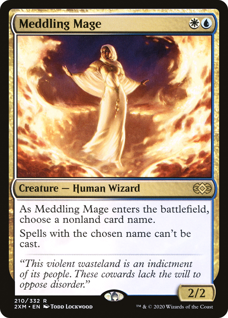 Meddling Mage (2XM-210)  - Double Masters