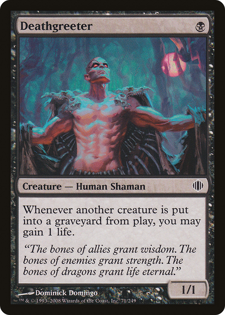 Deathgreeter (ALA-071)  Foil - Shards of Alara