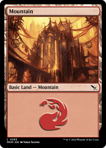 Mountain (0283) (MKM-283)  Foil - Murders at Karlov Manor