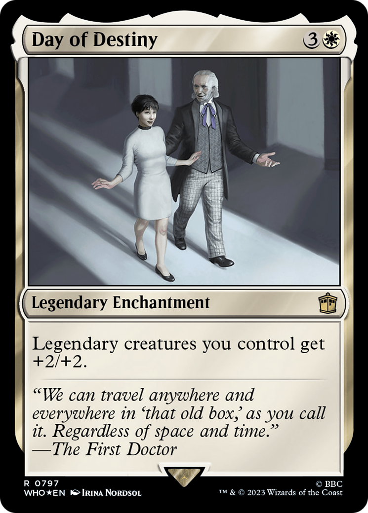 Day of Destiny (Surge Foil) (WHO-797)  Foil - Doctor Who