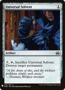 Universal Solvent (LIST-178)  - The List