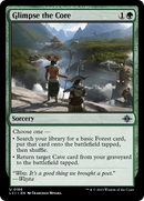Glimpse the Core (LCI-186)  Foil - The Lost Caverns of Ixalan