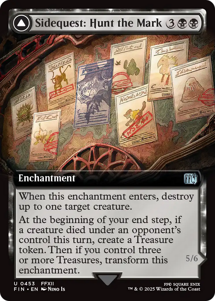 Sidequest: Hunt the Mark (Extended Art) (FIN-453)  - FINAL FANTASY: (enchantment, Extended Art)