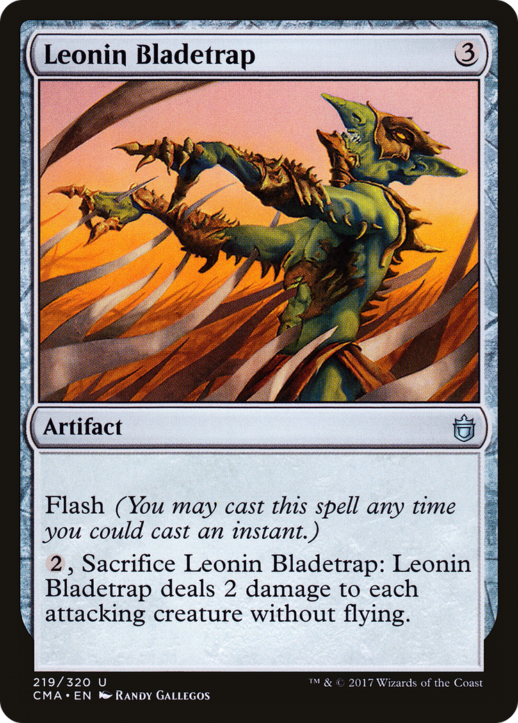 Leonin Bladetrap (CMA-219)  - Commander Anthology