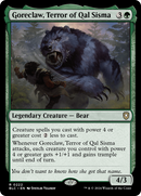 Goreclaw, Terror of Qal Sisma (BLC-222)  - Bloomburrow Commander