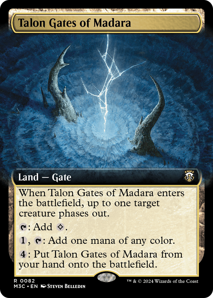 Talon Gates of Madara (Extended Art) (M3C-082)  - Modern Horizons 3 Commander: (Extended Art)