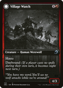 Village Watch (DBL-165)  Foil - Innistrad: Double Feature: (Double Faced Transform)