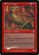 Shivan Dragon (7ED-218★) - Seventh Edition Foil