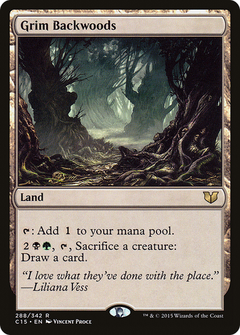 Grim Backwoods (C15-288)  - Commander 2015