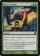 Slice in Twain (SOM-127)  Foil - Scars of Mirrodin