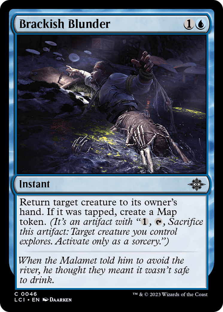 Brackish Blunder (LCI-046)  - The Lost Caverns of Ixalan