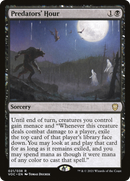 Predators' Hour (VOC-021)  - Crimson Vow Commander