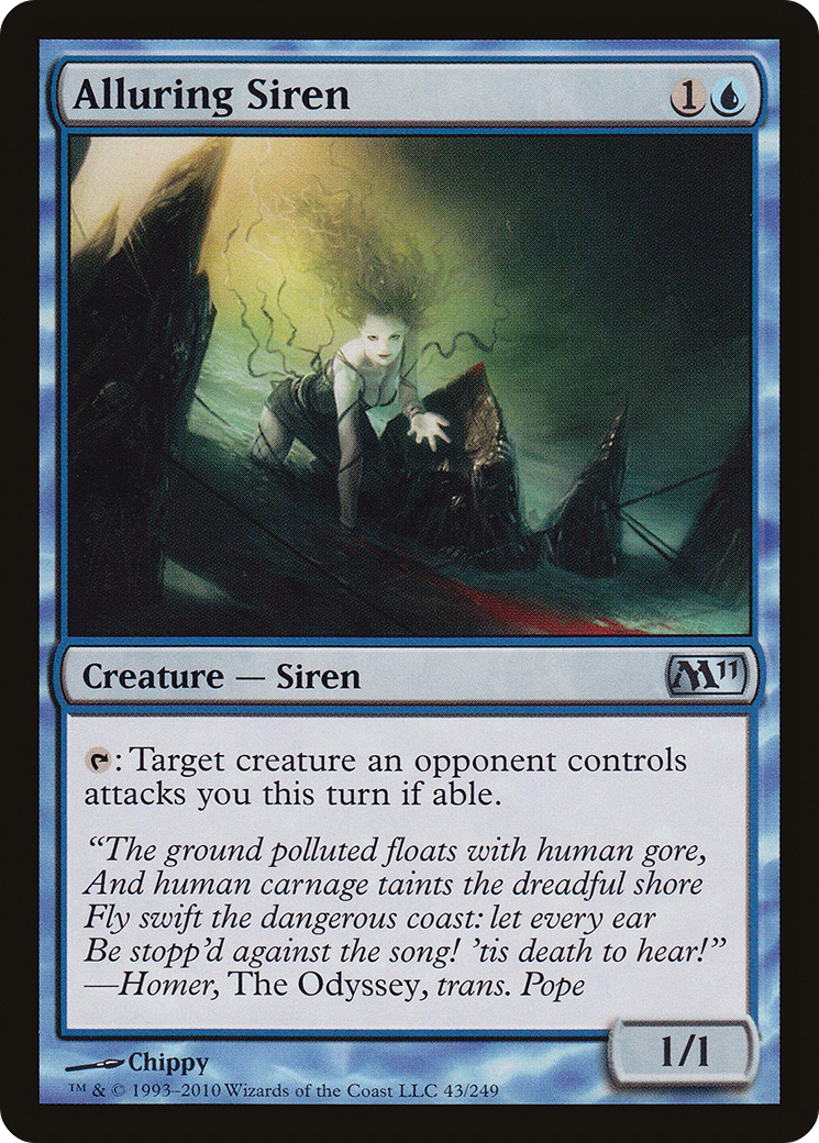 Alluring Siren (M11-043)  Foil - Magic 2011