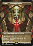 Ziatora's Proving Ground (Borderless) (SNC-295)  Foil - Streets of New Capenna