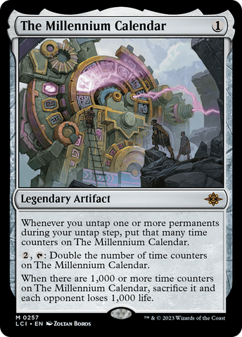 The Millennium Calendar (LCI-257)  Foil - The Lost Caverns of Ixalan