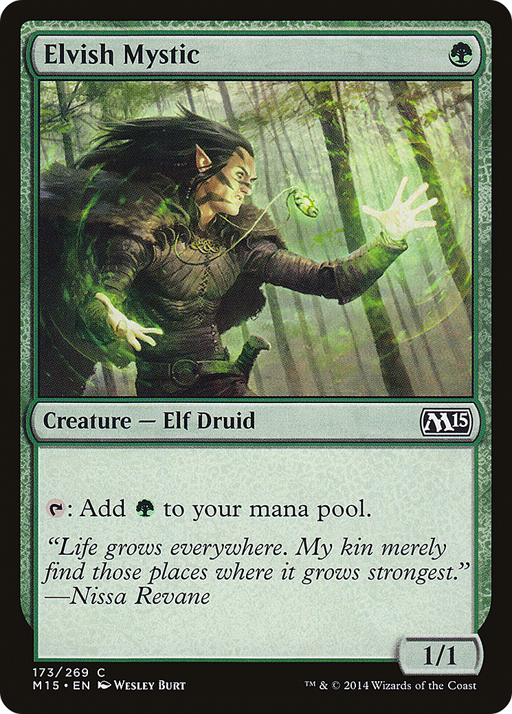 Elvish Mystic (M15-173)  - Magic 2015