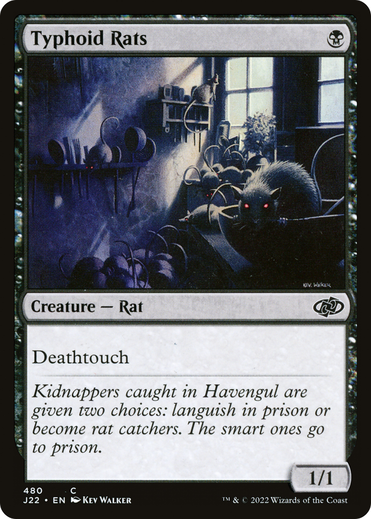 Typhoid Rats (J22-480)  - Jumpstart 2022