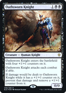 Oathsworn Knight (PRE-98S)  Foil - Throne of Eldraine Promos
