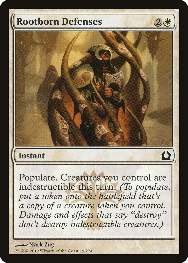 Rootborn Defenses (RTR-019)  Foil - Return to Ravnica