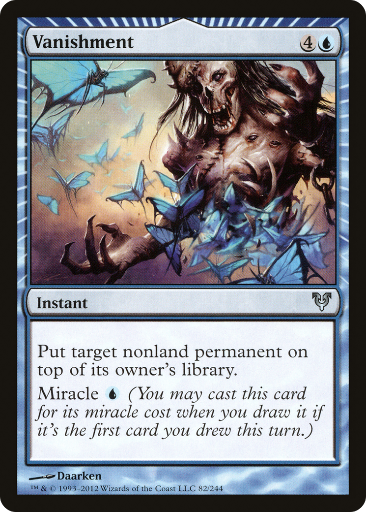 Vanishment (AVR-082)  - Avacyn Restored: (miracle)