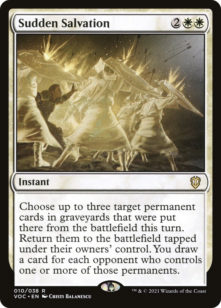 Sudden Salvation (VOC-010)  - Crimson Vow Commander
