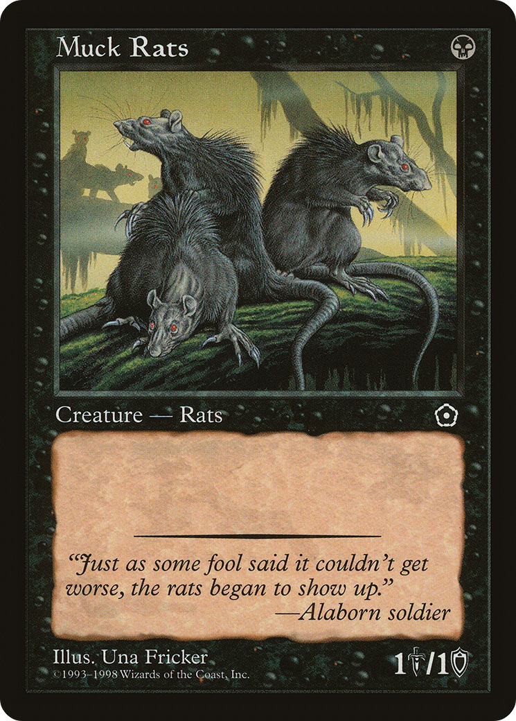 Muck Rats (P02-080)  - Portal Second Age