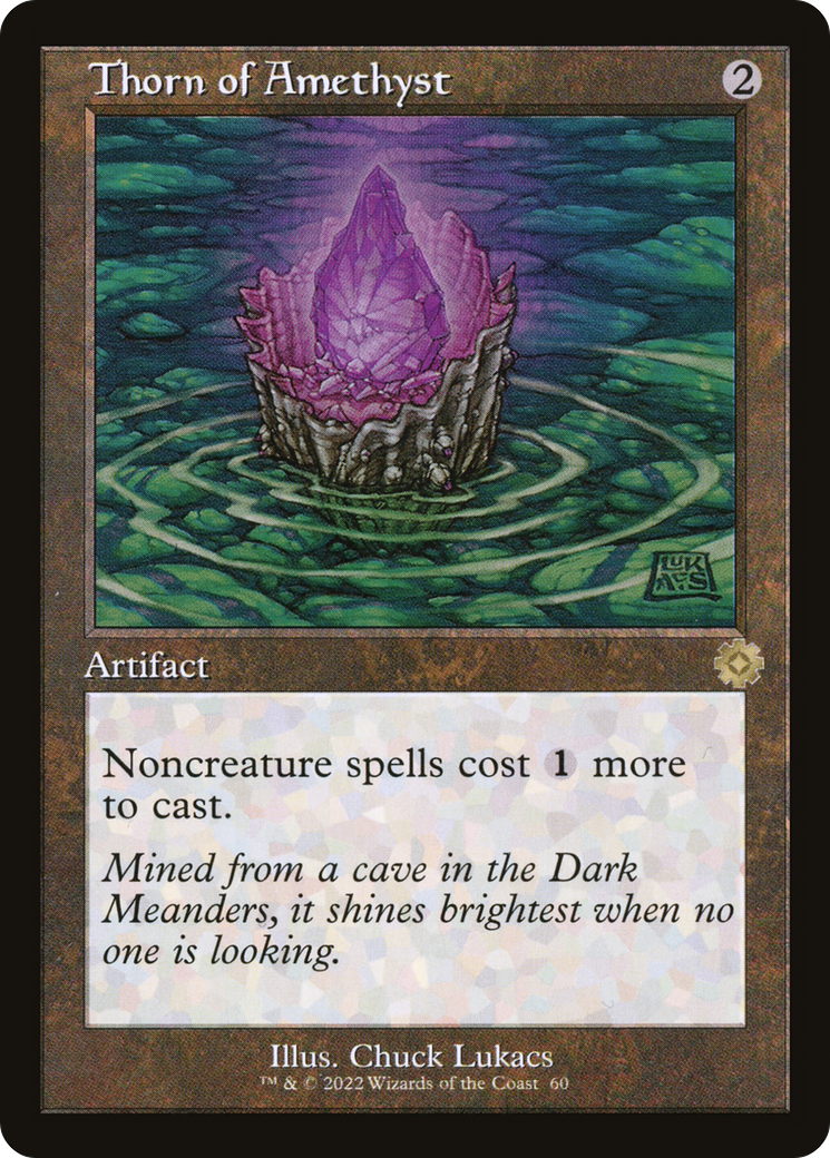 Thorn of Amethyst (BRR-060)  Foil - The Brothers' War Retro Artifacts