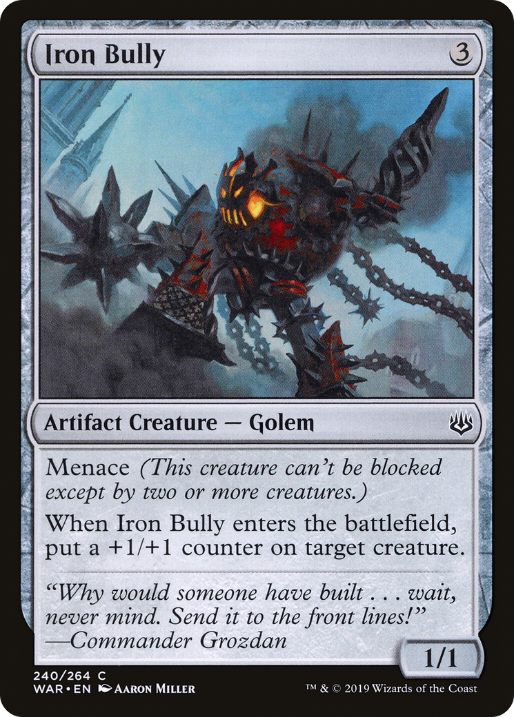 Iron Bully (WAR-240)  - War of the Spark