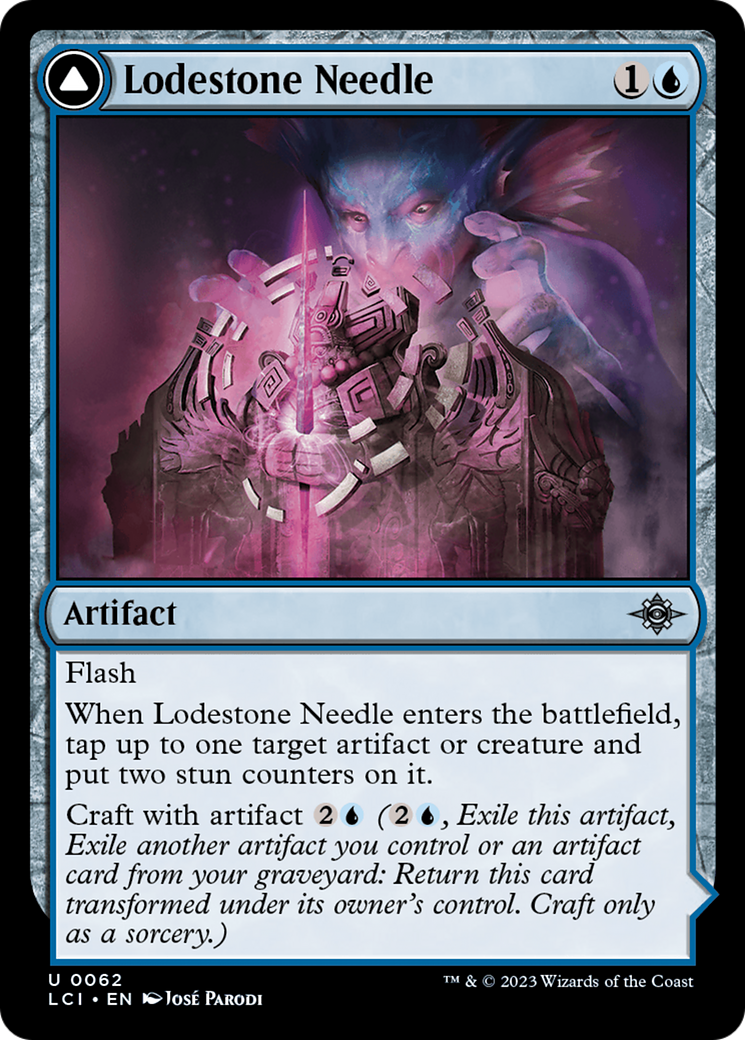 Lodestone Needle (LCI-062)  Foil - The Lost Caverns of Ixalan