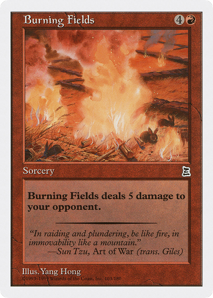 Burning Fields (PTK-103)  - Portal Three Kingdoms