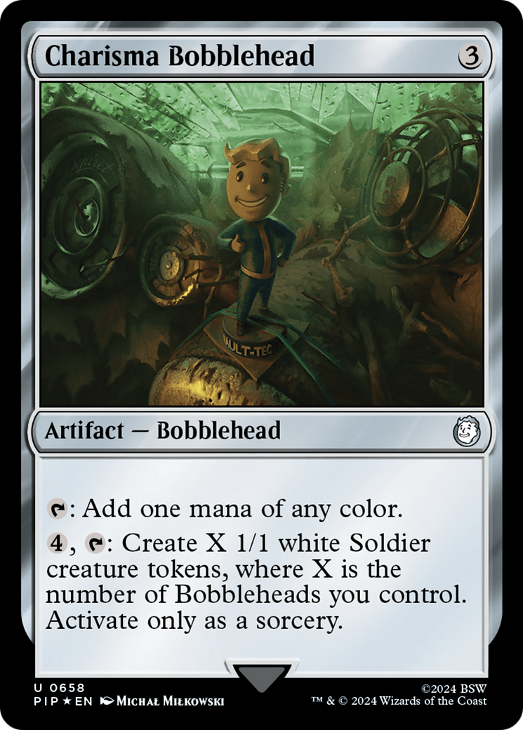 Charisma Bobblehead (Surge Foil) (PIP-658)  Foil - Fallout