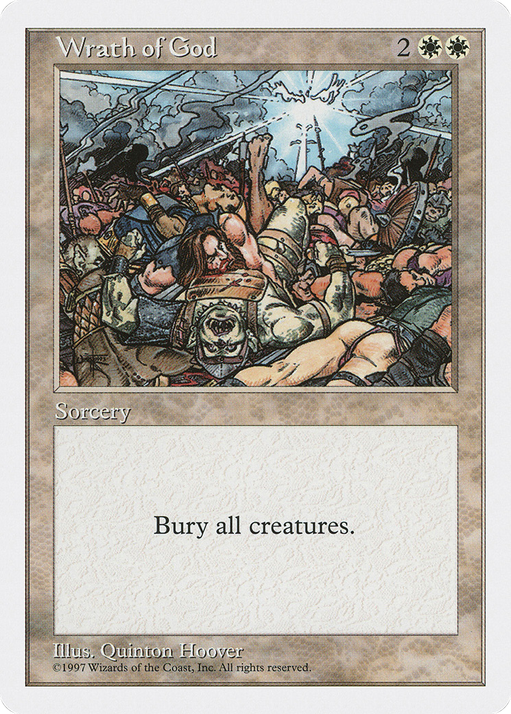 Wrath of God (5ED-)  - Fifth Edition