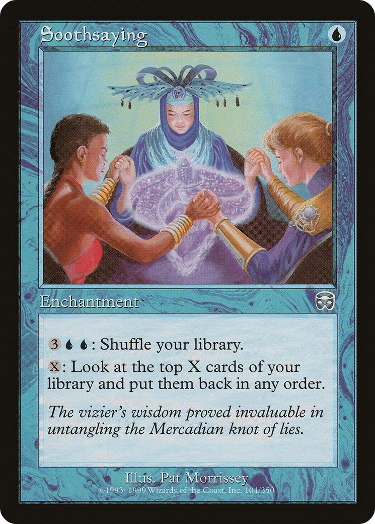 Soothsaying (MMQ-104)  Foil - Mercadian Masques