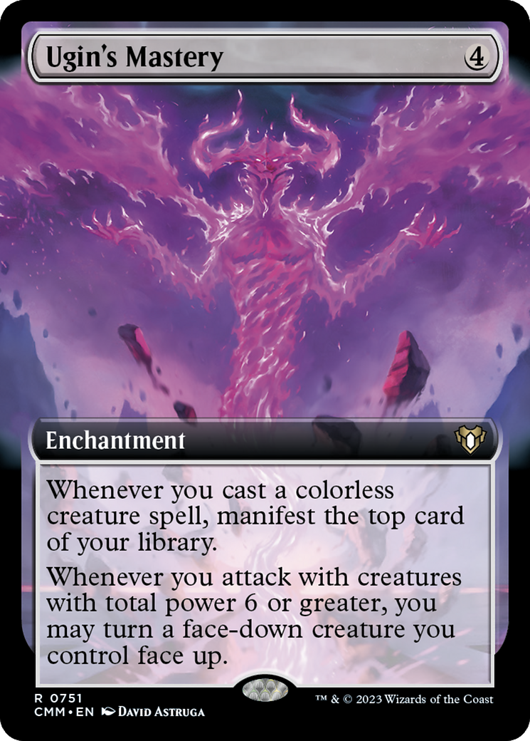 Ugin's Mastery (Extended Art) (CMM-751)  - Commander Masters: (Extended Art)
