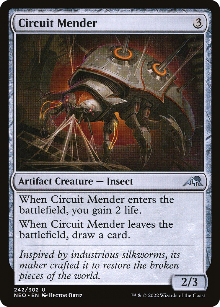 Circuit Mender (NEO-242)  Foil - Kamigawa: Neon Dynasty