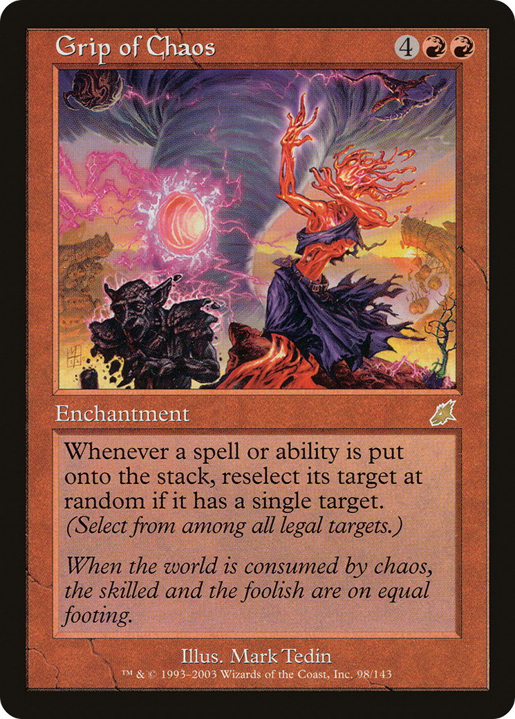 Grip of Chaos (SCG-098)  Foil - Scourge