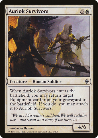 Auriok Survivors (NPH-003)  - New Phyrexia