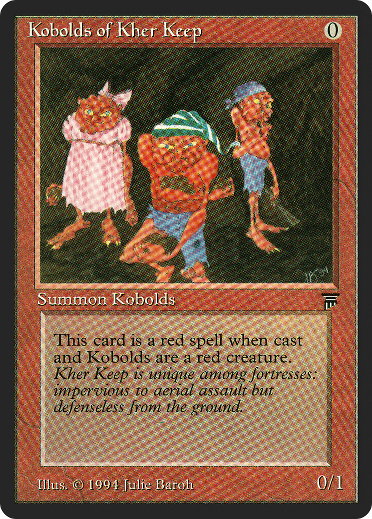 Kobolds of Kher Keep (LEG-157) - Legends