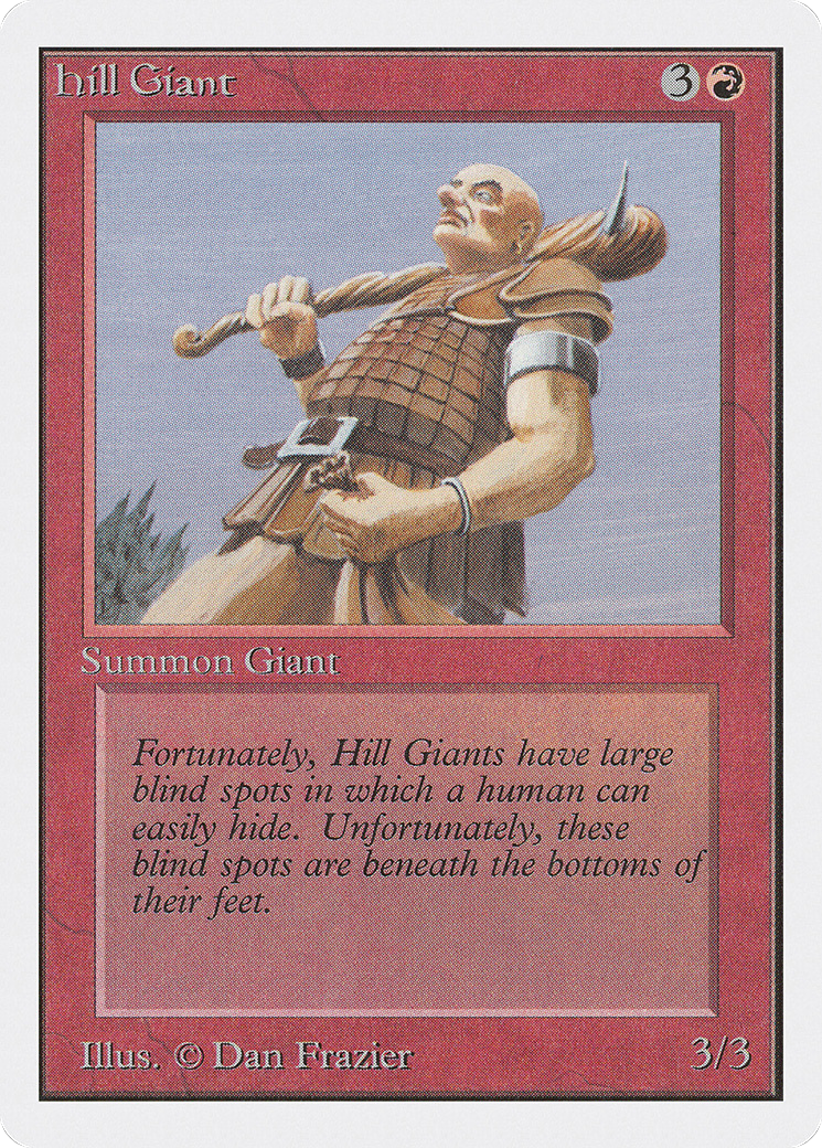 Hill Giant (2ED-)  - Unlimited Edition