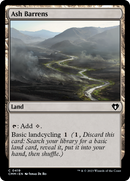 Ash Barrens (CMM-419)  Foil - Commander Masters