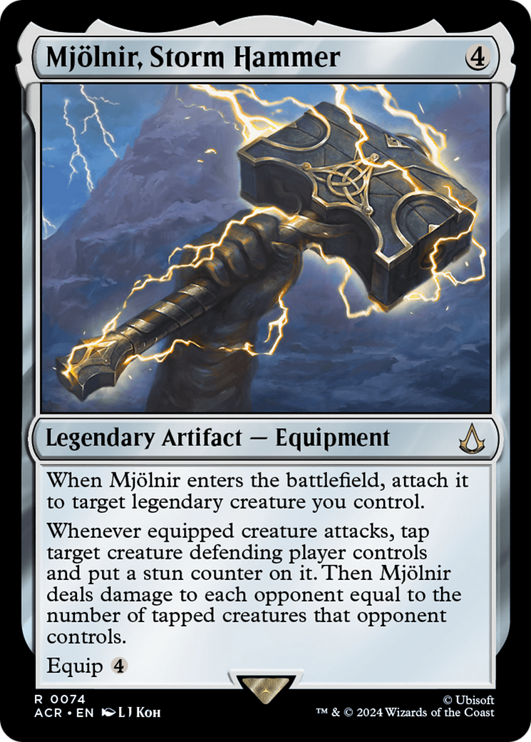 Mjolnir, Storm Hammer (ACR-074)  Foil - Assassin's Creed
