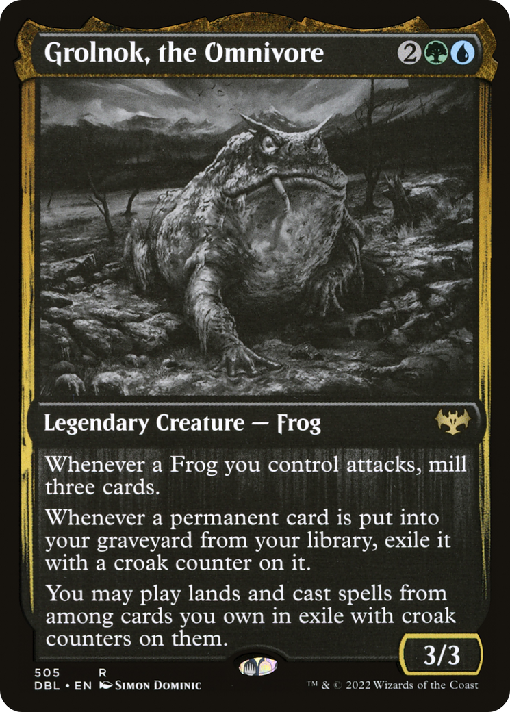 Grolnok, the Omnivore (DBL-505)  - Innistrad: Double Feature