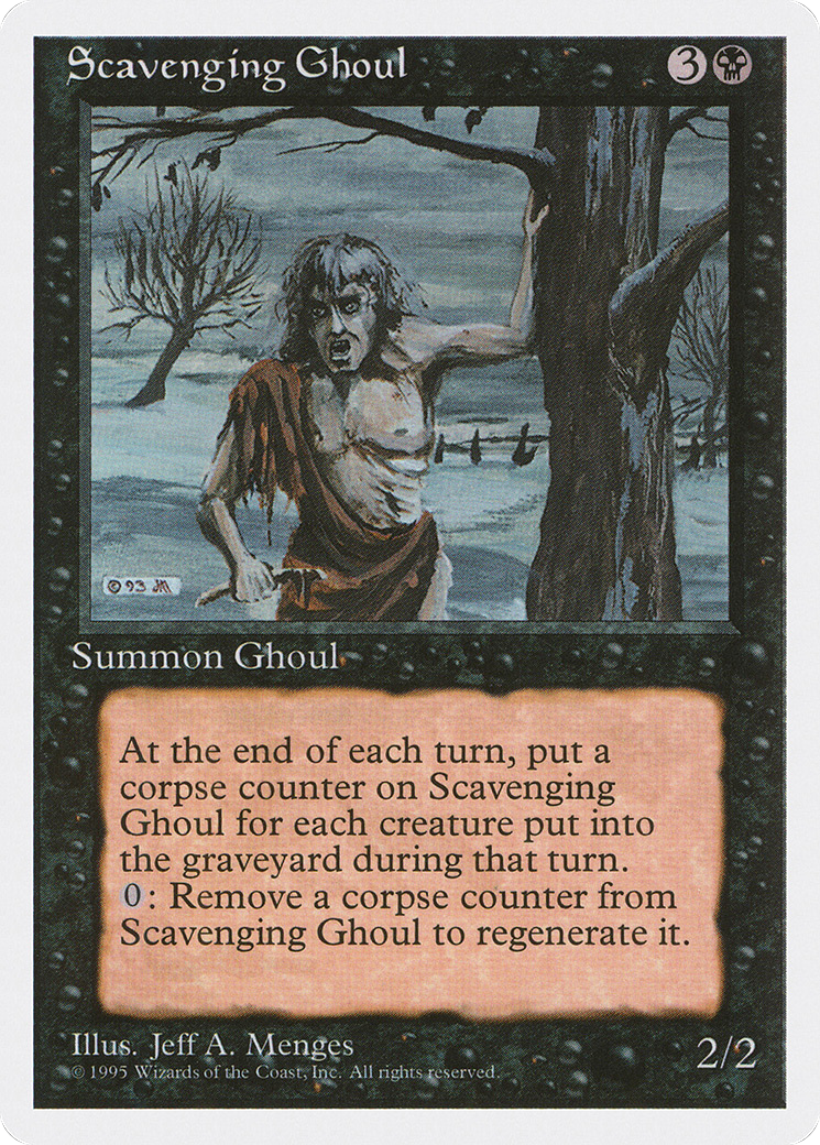 Scavenging Ghoul (4ED-)  - Fourth Edition