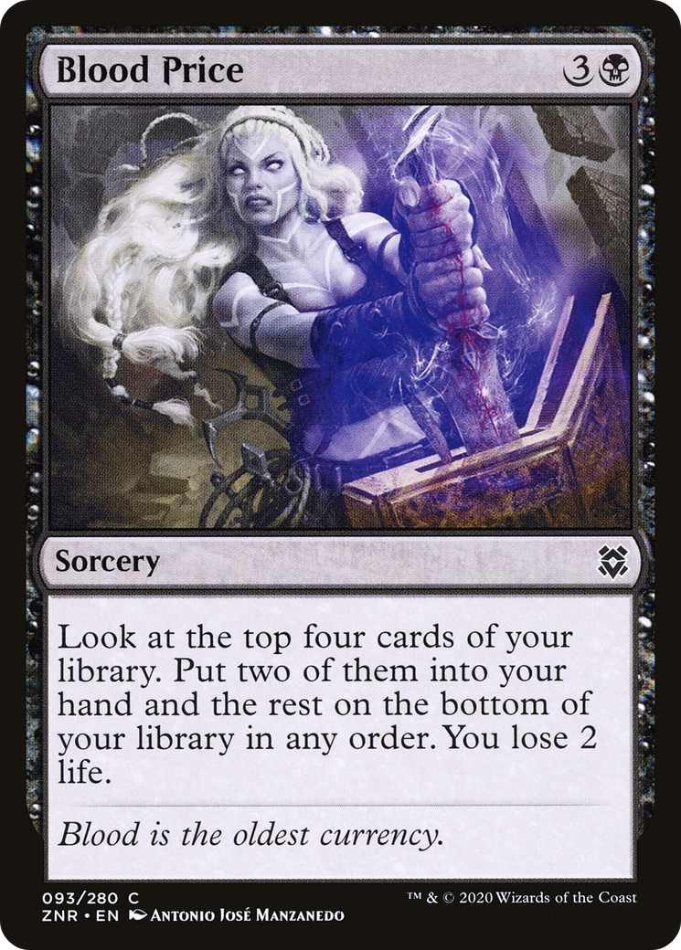 Blood Price (ZNR-093)  Foil - Zendikar Rising
